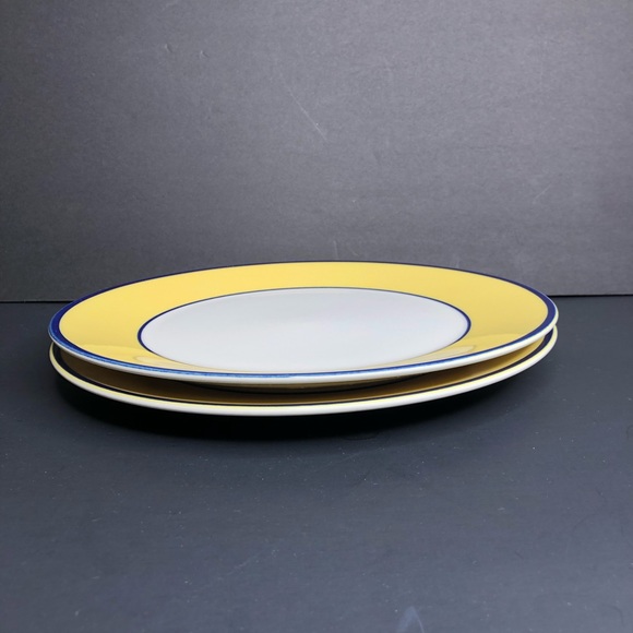 Pagnossin ITALY Dining 2 Pagnossin Ironstone Italy Yellow Dinner